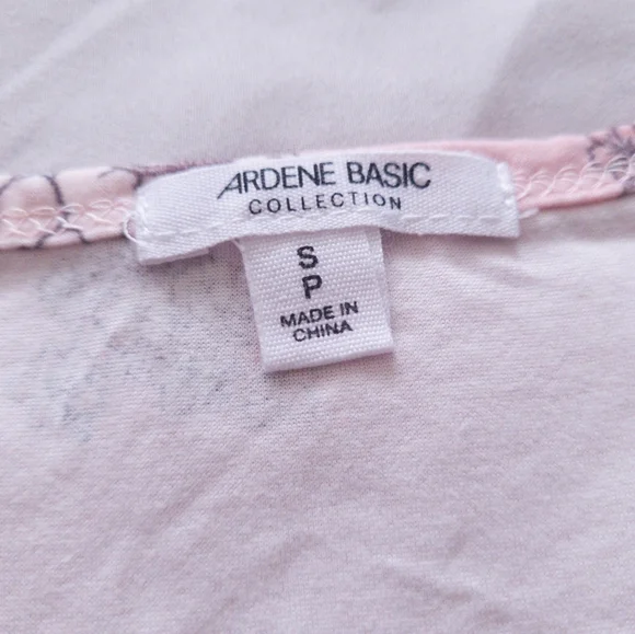 Ardene Light Pink Floral Racerback Tank - Picture 3 of 3